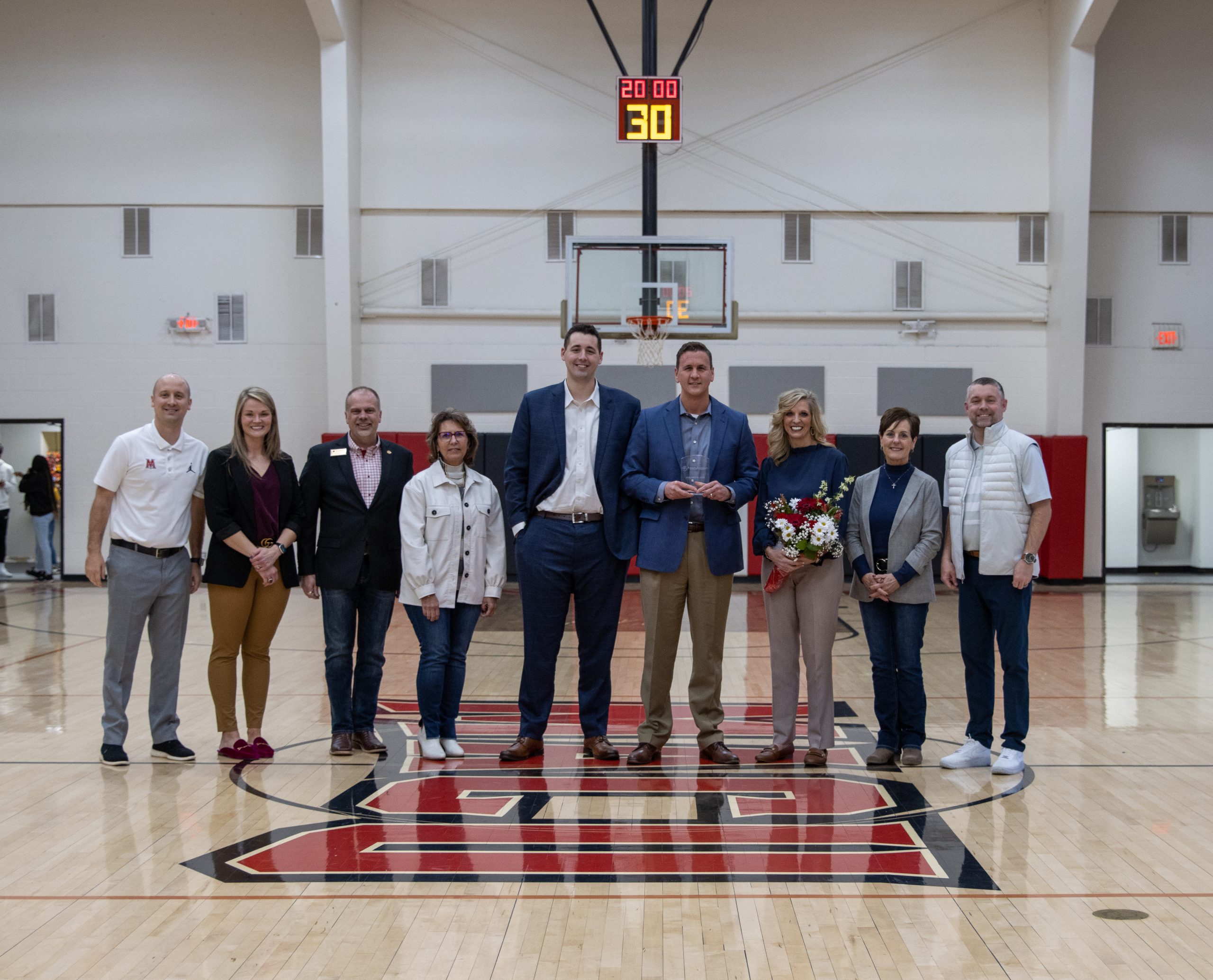 Gaulke Activity Center Court Named for Staton Financial Group