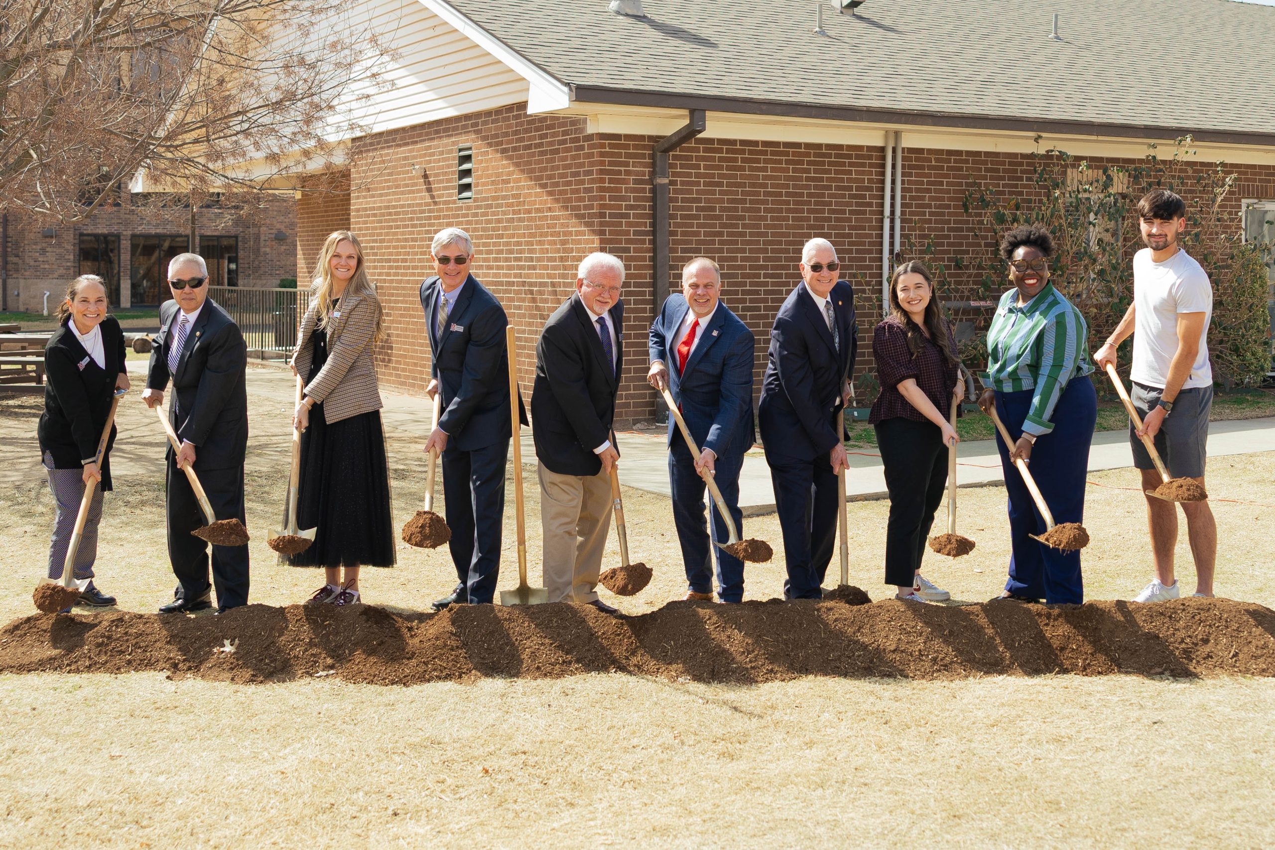 Breaking Ground on New Student Center